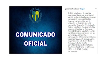 Una publicación en Instagram del club Estación Experimental