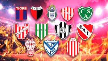 Los 12 equipos argentinos que