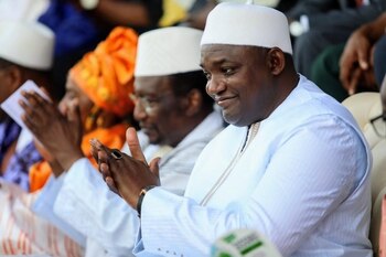 23-03-2020 El presidente de Gambia,