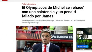 La prensa internacional reaccionó ante la actuación de James