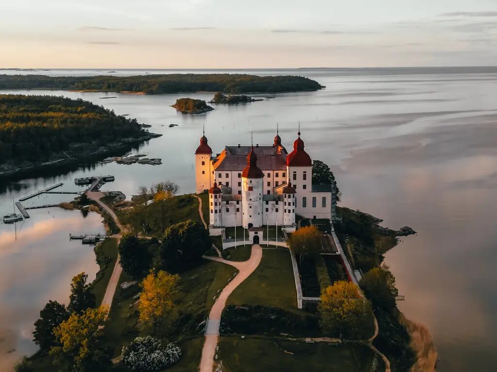 Imagen del Castillo de Läckö, en la isla de Kållandsö. (Visit Sweden)