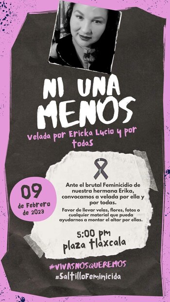 Feministas de Saltillo, Coahuila, convocaron