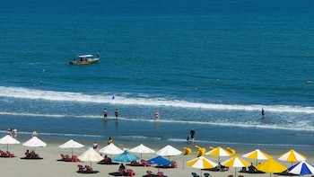 Las obras de protección costera en Cartagena ya incluyen las playas 3, 4 y 5 y, según la Ungrd, impactan a cerca de un millón de personas - crédito Ungrd