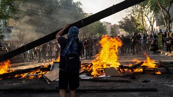 Hubo barricadas y violencia en