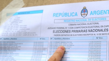 Los electores pueden consultar el