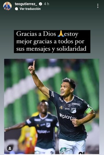 El delantero de 37 años