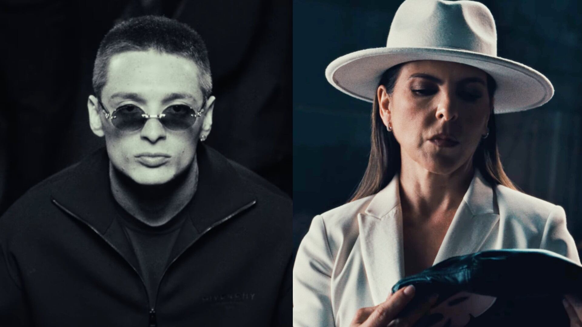 Kate del Castillo debuta en corridos tumbados con Peso Pluma y la canción desata polémica en redes. (YouTube)