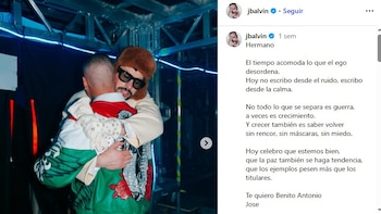 J Balvin también se reconcilió