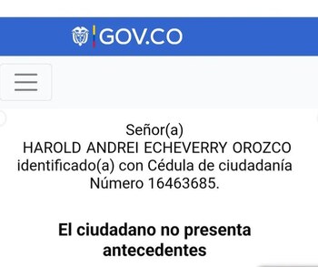 Pantallazo Procuraduría - créditos carcentercali/Instagram