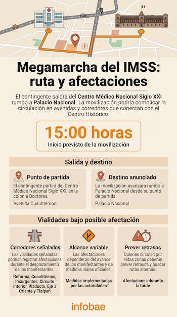 Megamarcha IMSS.