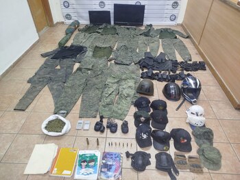 Lo hallado por los agentes