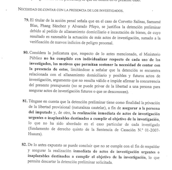 Fiscalía pedía detener a Piero Corvetto para recién ponerse a investigar.