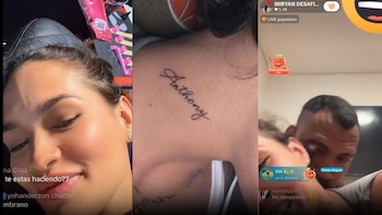 Miryan sorprende al tatuarse el
