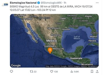 (X @SismologicoMX)