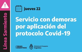 El anuncio de la empresa