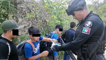 El rescate de 115 migrantes