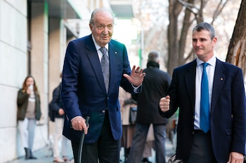 El rey emérito Juan Carlos