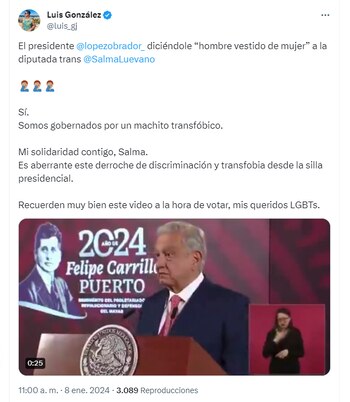 Envían mensajes de solidaridad con