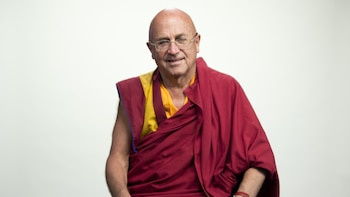 El monje budista Matthieu Ricard