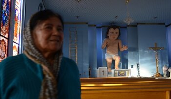 El Niño Dios viajó por