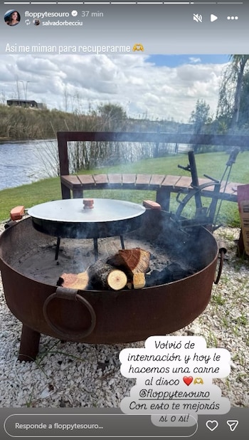 El romántico gesto del novio