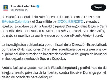 El hombre era uno de