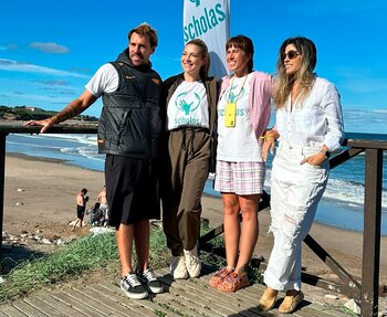 Fabiola Yañez en la Escuela