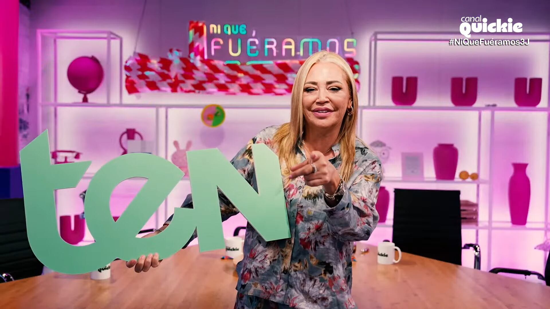 Belén Esteban, en 'Ni que fuéramos'. (Canal Quickie)