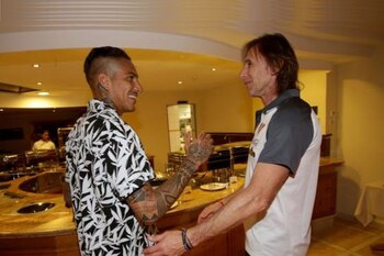 El delantero de la selección