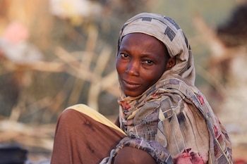 Najlaa Ahmed, una madre sudanesa