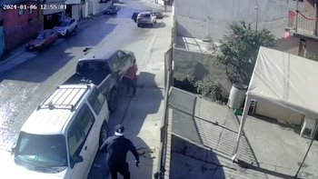 Balacera entre policías y sicarios