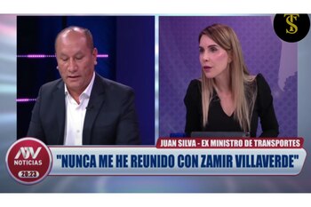 Juan Silva en el programa
