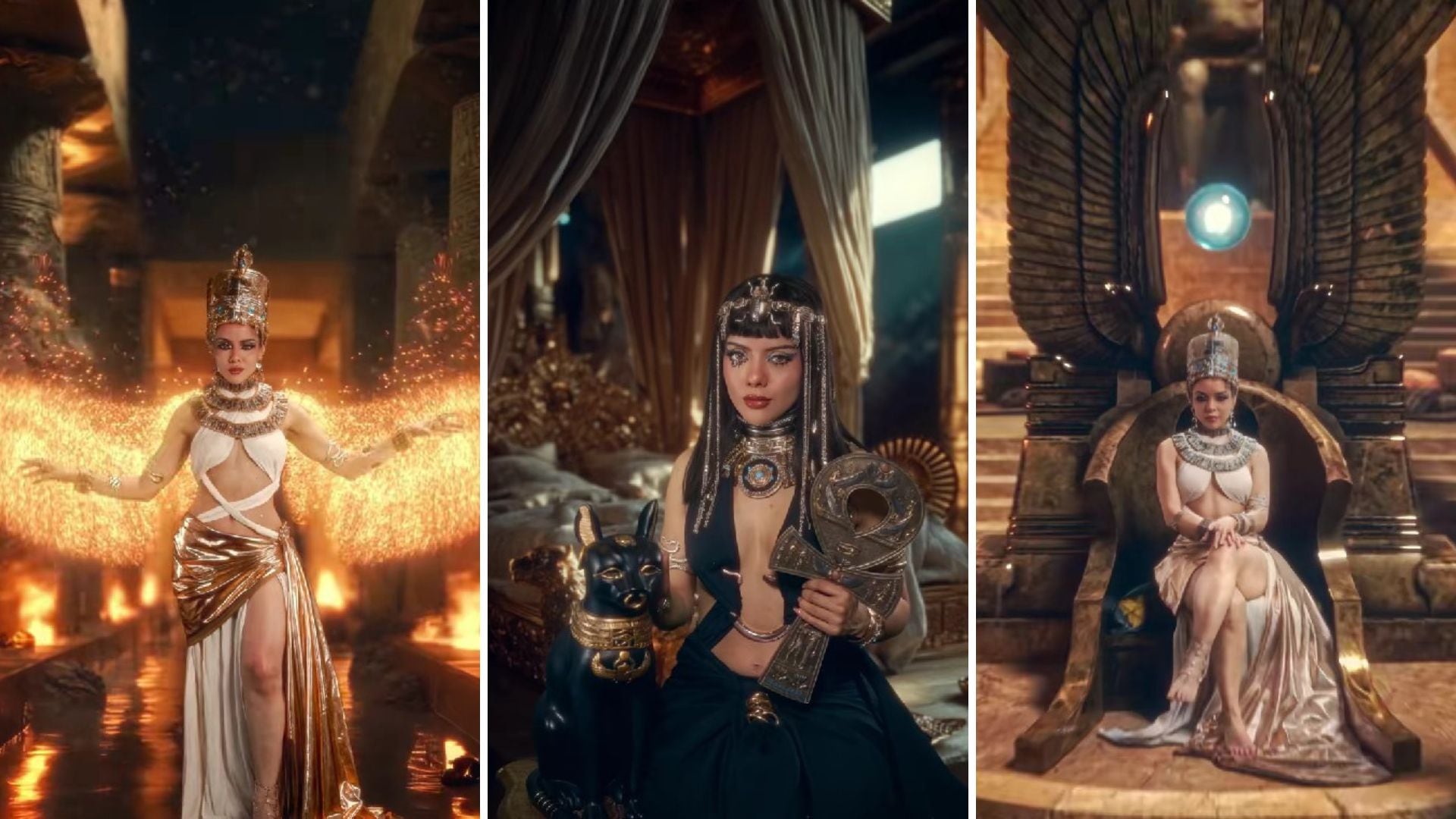 El “Trend de Cleopatra” de Doris Jocelyn se convirtió en fenómeno mundial, alcanzando más de 172 millones de reproducciones y rompiendo récords históricos en TikTok (TikTok / @dorisjocelyn)