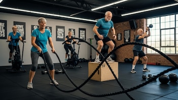 HIIT: el entrenamiento que ayuda a perder grasa y mantener músculo en adultos mayores, según un estudio