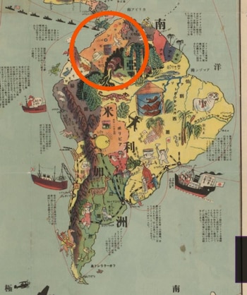 Un análisis del mapa japonés