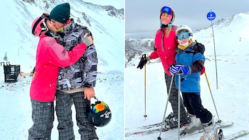 La romántica foto de Jimena