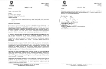 Deportivo Pereira compartió públicamente el