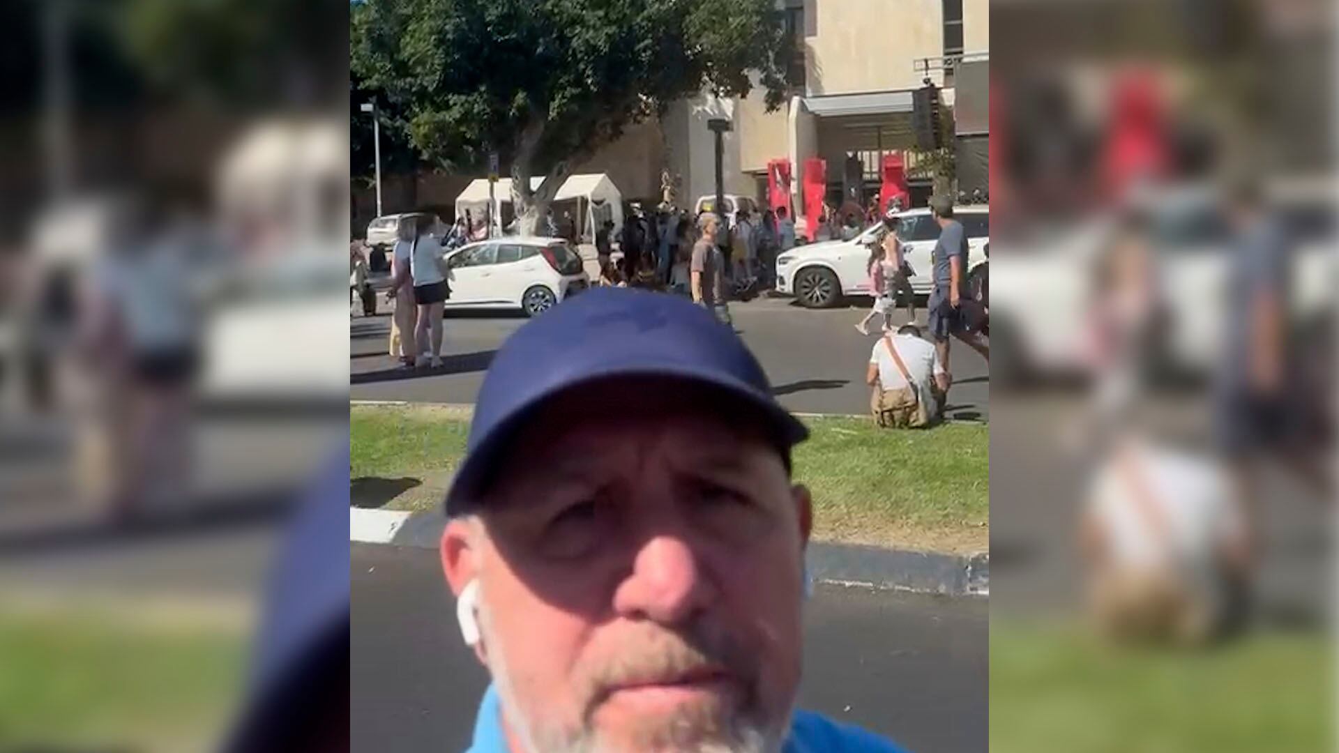 Waldo Wolff, desde Israel, celebró la liberación de los 20 rehenes israelíes.