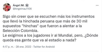 Twitter: reacción de los hinchas