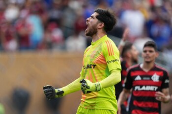 Agustín Rossi, arquero de Flamengo,