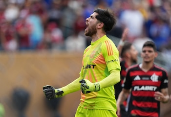 Agustín Rossi, arquero de Flamengo,