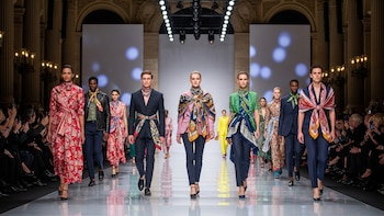 El pañuelo de seda se convierte en el nuevo icono de poder femenino y elegancia europea