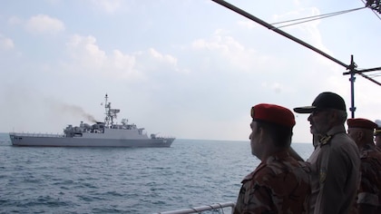 Nueva provocación de Irán a Occidente: por primera vez, el régimen desplegó un buque de guerra en el hemisferio sur
