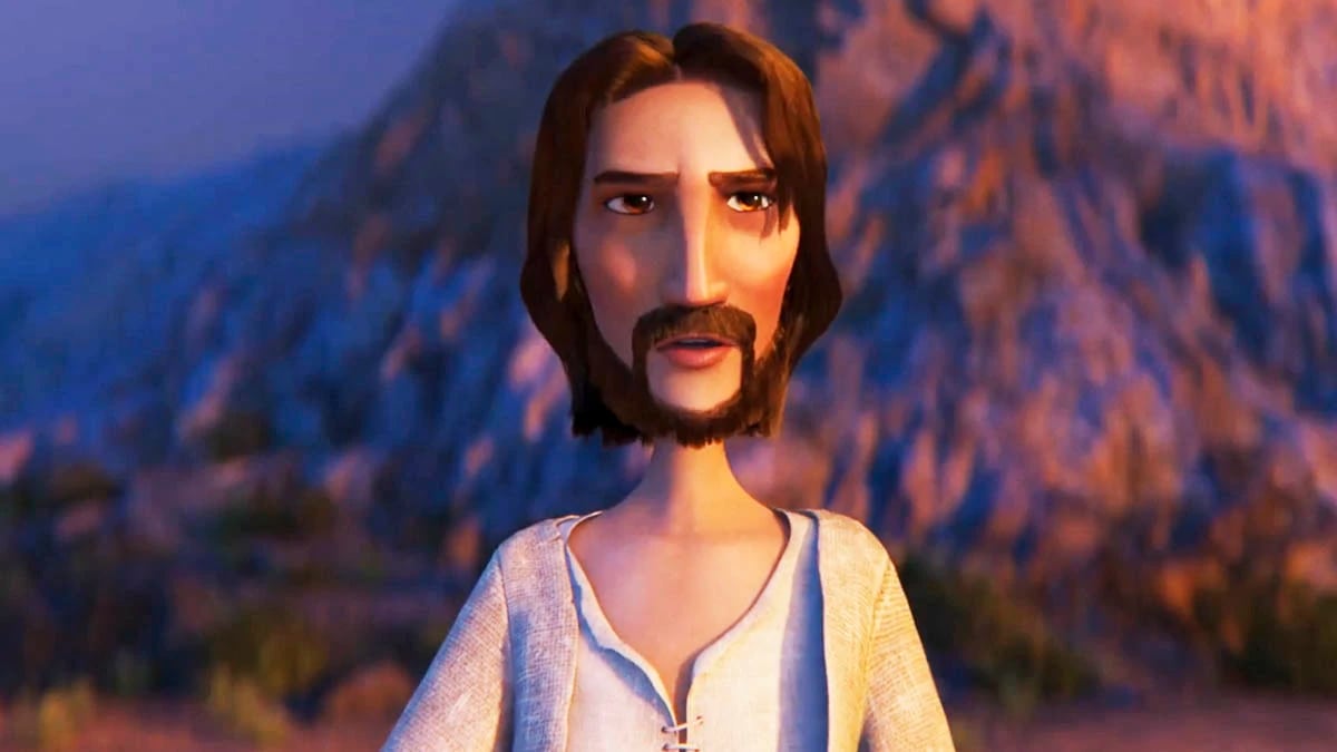 Jesús representado en la película de animación