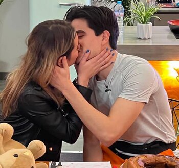 Isabela y Santiago (Foto: IG