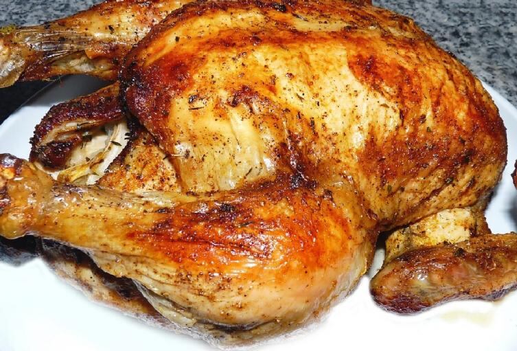 Pollo asado (Imagen ilustrativa Infobae)