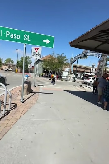 La grabación sorprendió a usuarios