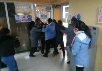 Enfrentamientos en las instalaciones de