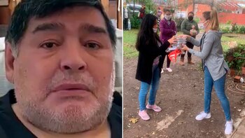 La emoción de diego en