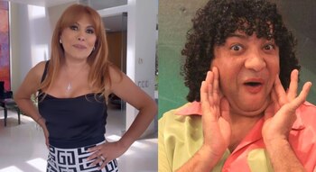 Magaly Medina y Carlos Vílchez